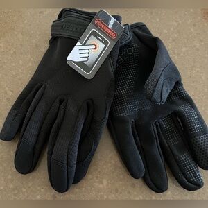 Unisex Black Touchscreen Gloves